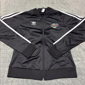 Adidas WNBA Las Angeles Sparks Track Jacket, Black, Vintage, LA Sparks, Size M